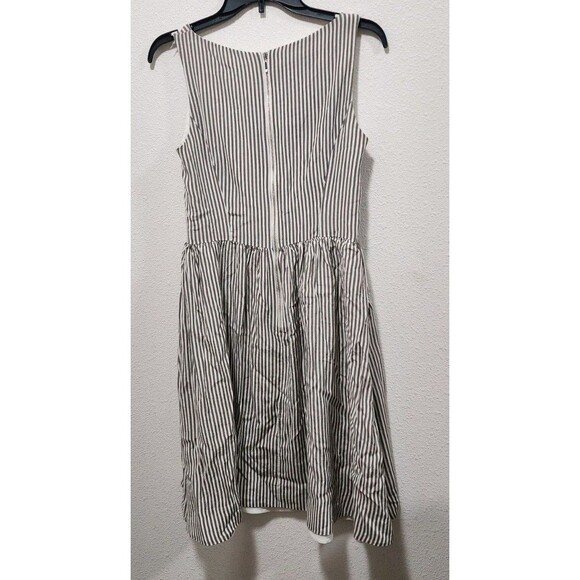 Donna Morgan Striped Coastal Vintage TimelessSummertime Sleeveless Dress Size 4 - Picture 2 of 5